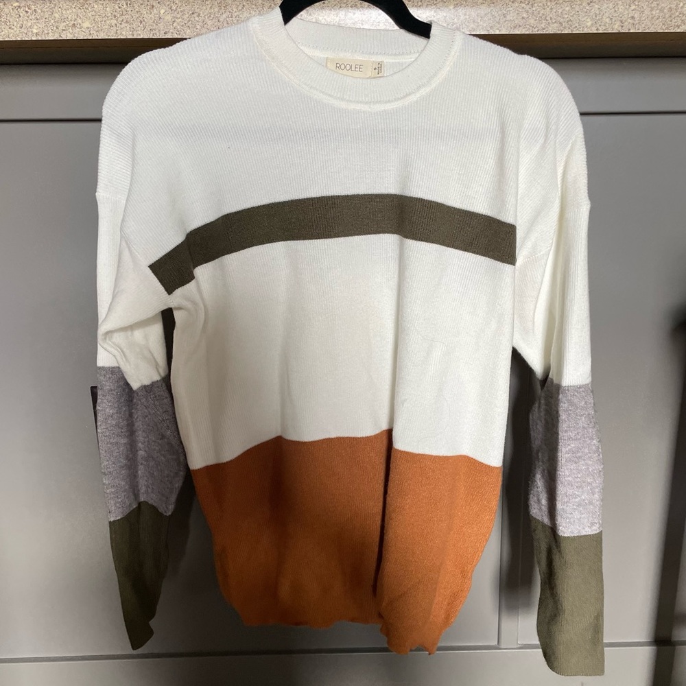 Roolee colorblock sweater